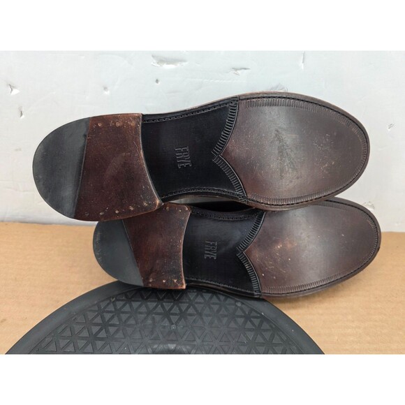 Frye Brown Leather Lace-Up Derby Oxfords  Dress Formal Shoes Mens Size 10 main image 13